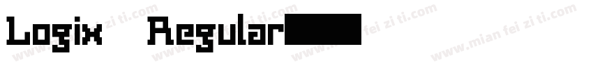 Logix Regular字体转换